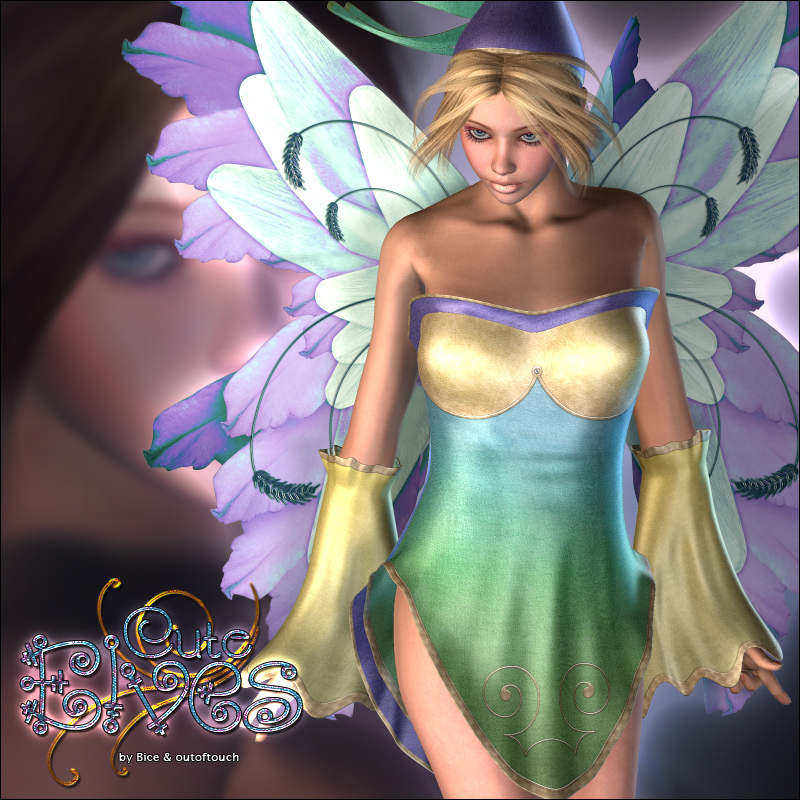 Cute Elves Outfit & Hair for V4